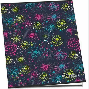 Sešit Sešit "Girls", čtverečkovaný, A4, 52 listů, PULSE