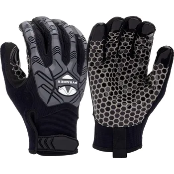 Pracovní rukavice Pyramex GL203HT rukavice STRAP | SYNTHETIC | BLACK | SILICONE Velikost: L (9)