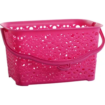 Úložný box Mega Plast Monako košík na kolíčky 13 x 23,5 x 15,5 cm