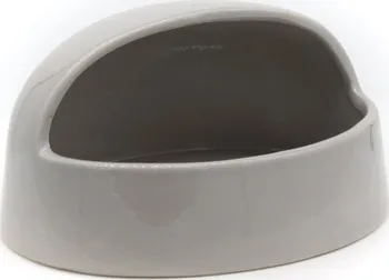 Trixie 63009 písková lázeň pro osmáky/křečky šedá keramika 20 x 10 x 16 cm