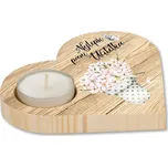 Bohemia Gifts Dřevěný dekorační svícen…