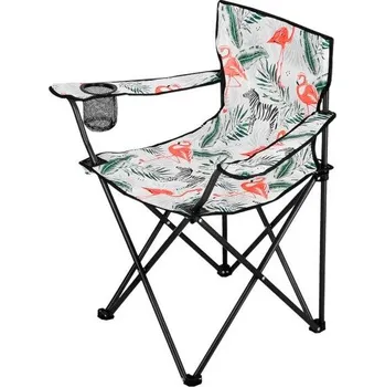 kempingová židle Nils Camp NC1625 plameňáci