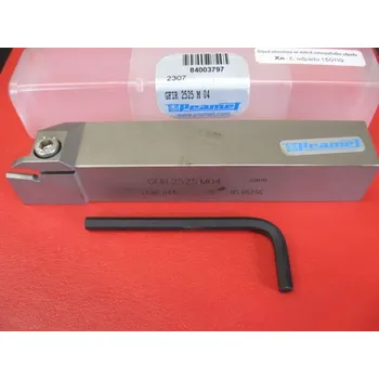 Příslušenstí k soustruhu Nůž pro vnější soustružení, zapichování GFIR 2525 M04 PRAMET