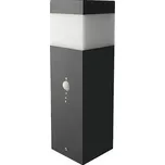 Venkovní sloupkové osvětlení GARD NOS se senzorem E14 60 W šedé