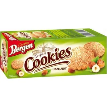 Bergen Cookies sušenky s oříšky 130g