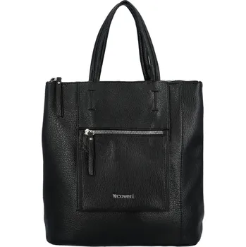 Městský batoh Stylový dámský koženkový batoh Enola, černá