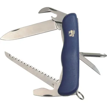 kapesní nůž Mikov Praktik 115-NH-6/BK MODRY (Kapesní zavírací nůž Praktik je všestranný pomocník. Jeho čepel je vyrobena z kvalitní nerezové oceli 420 (53-55HRc). )