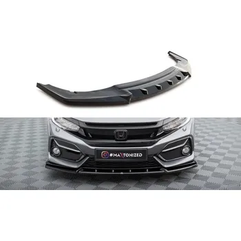 Nárazník Spojler pod nárazník lipa Honda Civic Sport Mk 10 černý lesklý plast