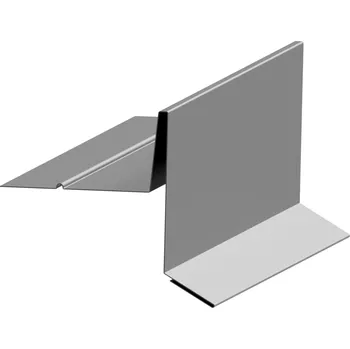 Plech Závětrná lišta - RŠ 250 (zjednodušený okápek) Barva: Přírodní pozinkovaný plech