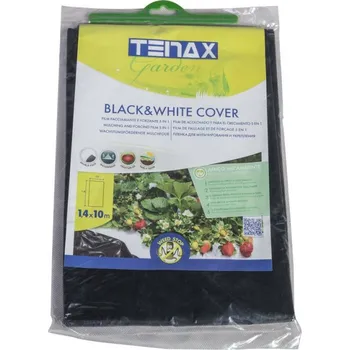 Mulčovací textilie TENAX Cover 1,4 x 10 m černá/bílá