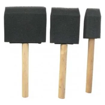 Umělecký štětec Sada molitanových štětců 3 velikosti (Sada molitanových štětců 3 velikosti)