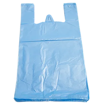 Sáček na potraviny Taška HDPE silná - modrá - 10kg