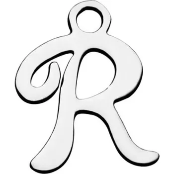 Šperk Šperky4U Drobný ocelový přívěšek - písmeno - iniciála - OK1307-R