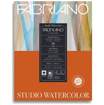 Akvarelový blok Fabriano HP 300g 20,3x25,4cm (Akvarelový blok Fabriano HP 300g 20,3x25,4cm)