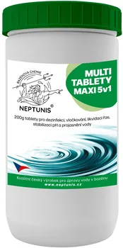 Bazénová chemie NEPTUNIS Maxi 5v1 multi tablety