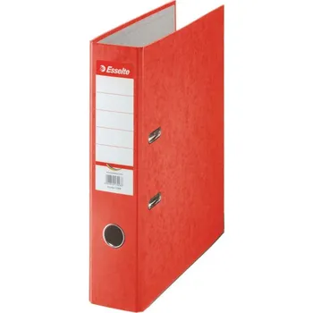 Esselte pákový pořadač A4 kartonový Rainbow 7,5 cm červená