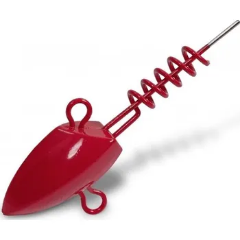 Umělá nástraha Black Cat Jig Head Red Black 2ks Hmotnost: 45g