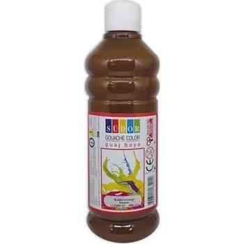 Speciální výtvarná barva Temperová barva, hnědá, 500ml, Südor