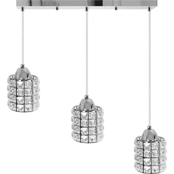 Toolight - Závěsná stropní lampa Pyrot - chrom - APP728-3CP