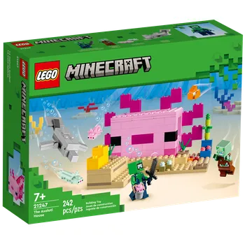 LEGO Minecraft 21247 Domeček axolotlů
