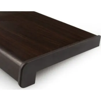Parapet Vnitřní dřevotřískové parapety - tmavý ořech Hloubka: 400