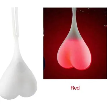 Cyklosvítilna Zadní světlo na kolo | Svítící koule, bezpečnostní blikačka - 01 Červená