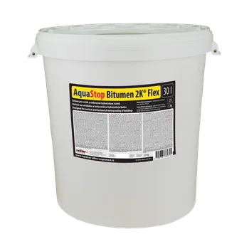 Hydroizolace Trumf sanace AquaStop Bitumen 2K® Flex tixotropní tekutá hydroizolace
