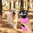 Miska pro psa Aga Cestovní láhev pro psy s miskou růžová 500 ml 