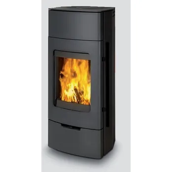 Krbová kamna Krbová kamna na dřevo ALMEVA ANGULUS, výkon 6-11 kW IBFPAN99 + Doprava Zdarma
