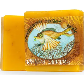 Mýdlo Mýdlárna u dvou koček Oranžová zahrada mýdlo 90g