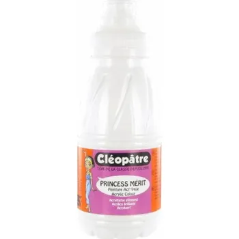 Olejová barva Cleopatre Akrylová barva CLEOPATRE 250 ml BÍLÁ