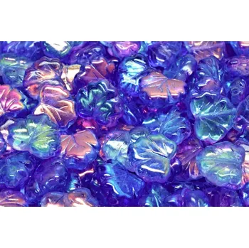 Korálek Korálky lístek č.3774 (13x11mm)