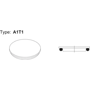 Ventil API Kanálová záslepka pro základovou desku - A1T1