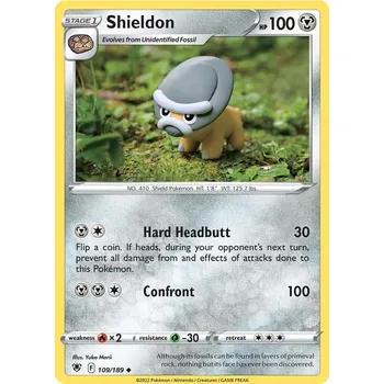 Sběratelská karetní hra Pokémon TCG Shieldon 109/189 - Reverse Holo