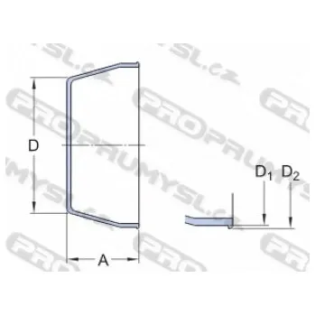 SKF ECL 204 koncové víko