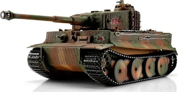 RC model tanku Torro PRO Tiger I 1:16 infra IR kouř z hlavně vícebarevná kamufláž