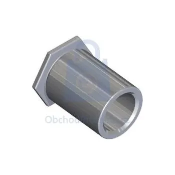 Matice Sloupek distanční průchozí bez závitu S-SO, pozinkovaný 43,1 x 14, balení 1000 ks