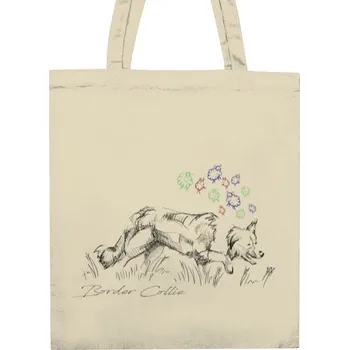 Nákupní taška Nákupní taška unisex s potiskem Border Collie