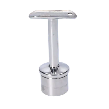 Držák madla pevný na trubku ø 42,4 mm, leštěná AISI 304