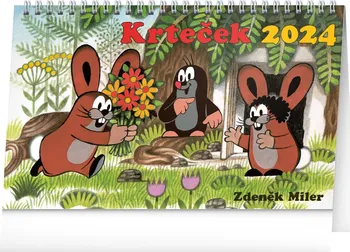 Kalendář Presco Group Stolní kalendář Krteček 2024