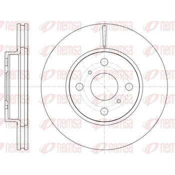 Brzdový kotouč Brzdový kotouč REMSA 61005.10