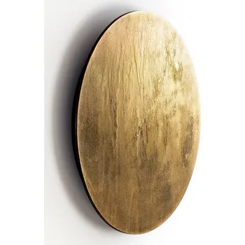 Nástěnné svítidlo Nowodvorski Designové LED světlo RING L 350 mm / Staromosaz