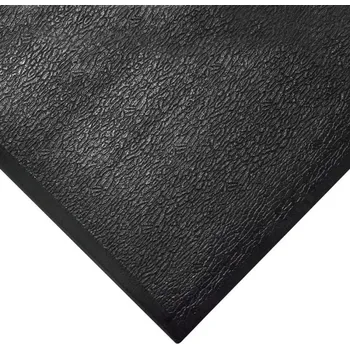 Rohožka Černá gumová protiúnavová průmyslová rohož - 150 x 90 x 1,25 cm