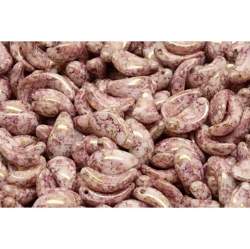 Korálek Korálky Zahnuté lístky č.3451 (7x13mm)