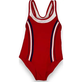 Dívčí plavky Sun Beach Dívčí červené plavky 01 Barva: Červená, Velikost: 122