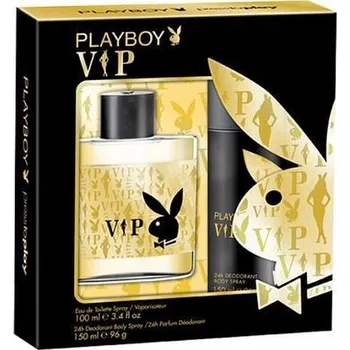 Pánský parfém Playboy Playboy VIP for man SET : Toaletní voda 100ml + Deospray 150ml Pre mužov Toaletní voda