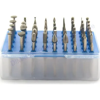 Fréza Diamantová brusná tělíska #300, 1 - 8 mm dřík 3mm, 50ks