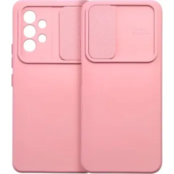 Pouzdro na mobilní telefon Forcell SLIDE case for SAMSUNG A34 5G light pink 591752