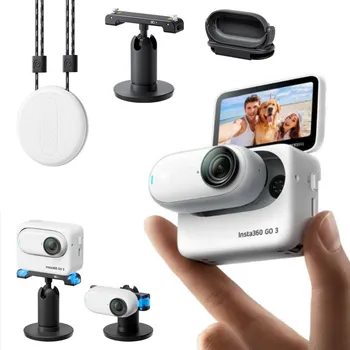 Digitální kamera Insta360 GO 3 64/128GB - miniaturní 2.7K vodotěsná kamera se skvělou stabilizací a bezdrátovým dotykovým displejem Typ: 128 GB