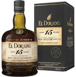 El Dorado Rum 15YO 0,7l 43% (karton)